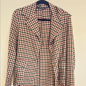 PrettyLittleThing Checkered Women's Blazer